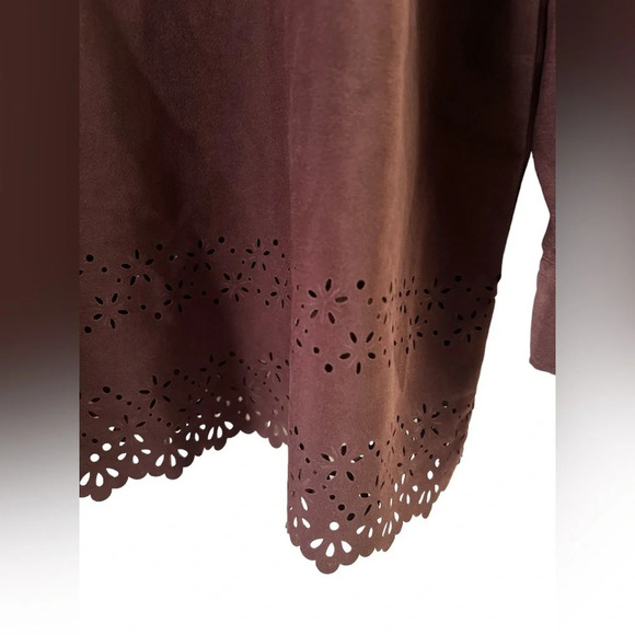 Brown button up jacket - Picture 4 of 4